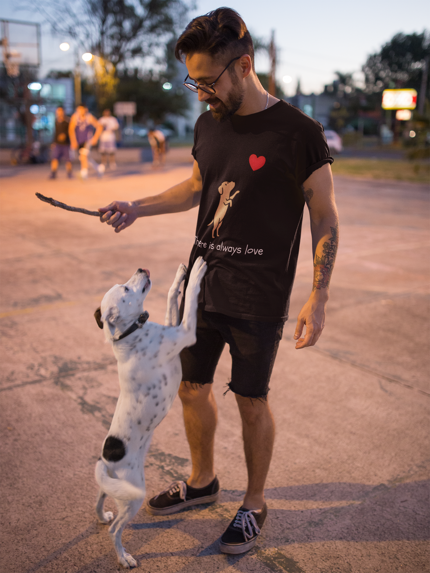 There Is Always Love Dog Tee | Heartwarming Dog Balloon Shirt | Dog Lover Gift | Unisex Tee