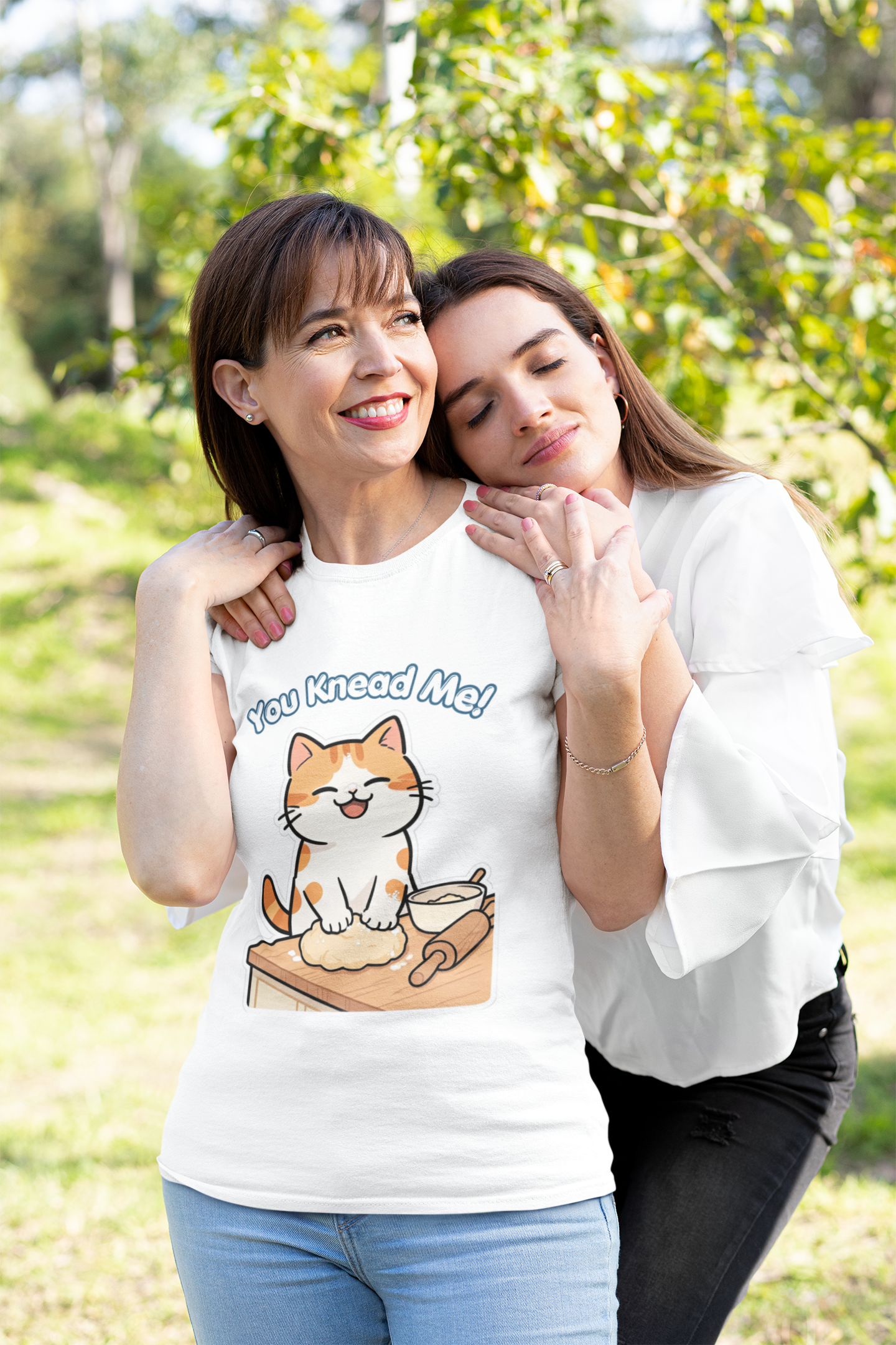 You Knead Me funny cat baking shirt with orange cat kneading dough
Cute baker cat t-shirt for cat lovers and bread lovers
Funny cat pun shirt with kitty kneading biscuits design
Unisex cat graphic tee gift for cat moms and bakers
Kawaii cat baking shirt with dough bowl and rolling pin