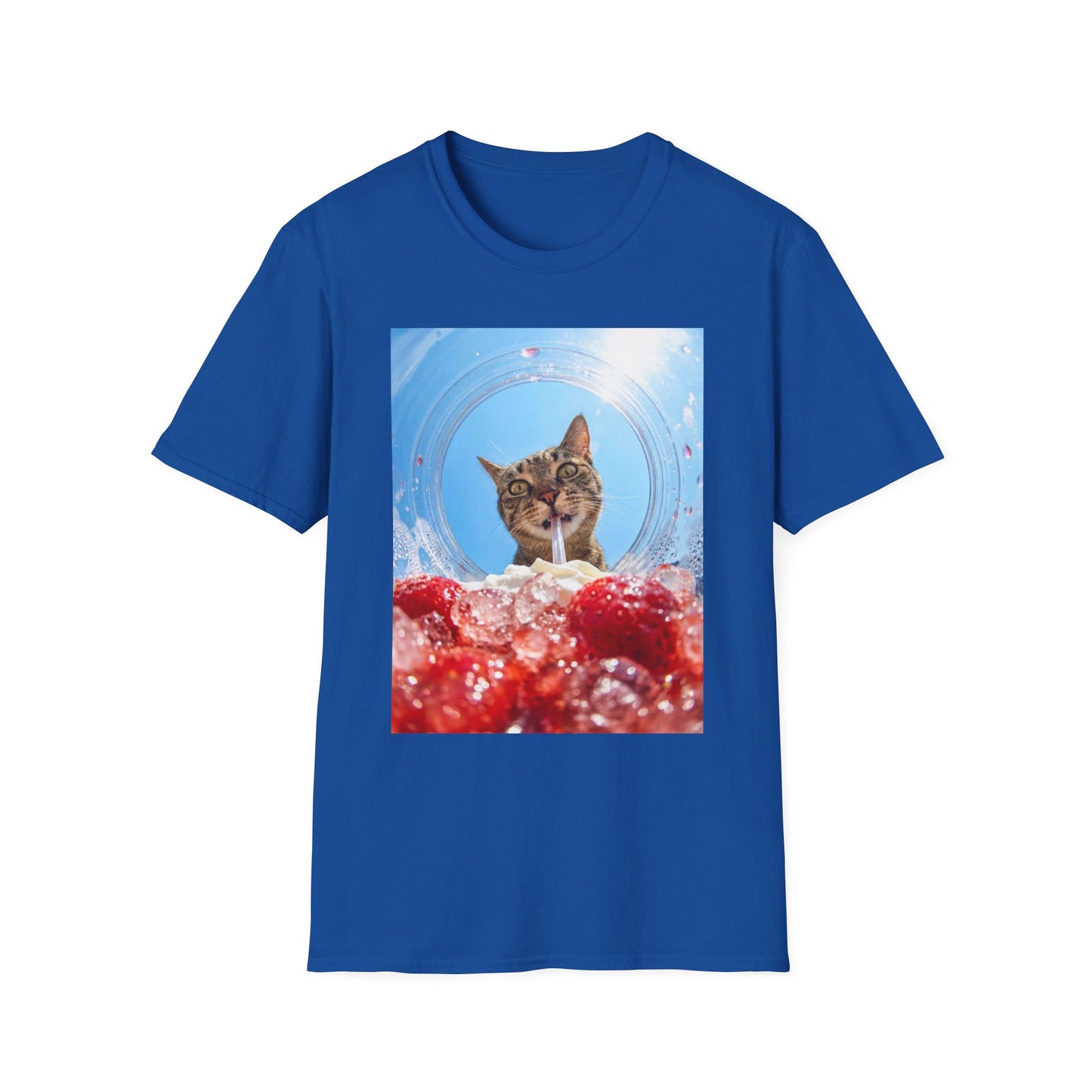 Berry Purrsty funny cat drinking shirt with strawberry drink graphic
Funny cat drinking t-shirt for cat lovers and boba fans
Cute cat graphic tee with wide-eyed cat sipping a drink
Kawaii cat lover shirt with strawberry drink design
Unisex cat t-shirt gift for cat moms and cat dads