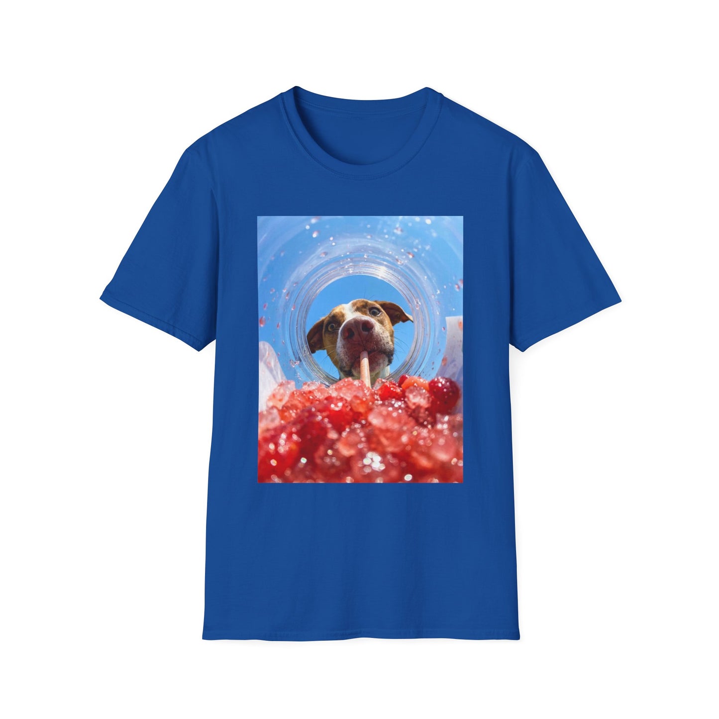 Funny dog drinking shirt with red berry drink graphic
Cute dog lover t-shirt featuring dog sipping through a straw
Summer drink dog graphic tee for dog moms and dog dads
Funny dog shirt with close-up dog and iced drink design
Unisex pet lover gift shirt with dog drinking artwork