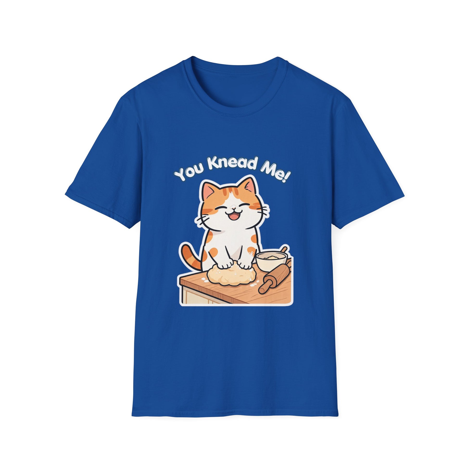 You Knead Me funny cat baking shirt with orange cat kneading dough
Cute baker cat t-shirt for cat lovers and bread lovers
Funny cat pun shirt with kitty kneading biscuits design
Unisex cat graphic tee gift for cat moms and bakers
Kawaii cat baking shirt with dough bowl and rolling pin