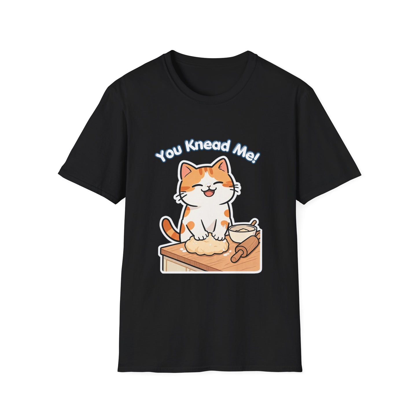 You Knead Me funny cat baking shirt with orange cat kneading dough
Cute baker cat t-shirt for cat lovers and bread lovers
Funny cat pun shirt with kitty kneading biscuits design
Unisex cat graphic tee gift for cat moms and bakers
Kawaii cat baking shirt with dough bowl and rolling pin